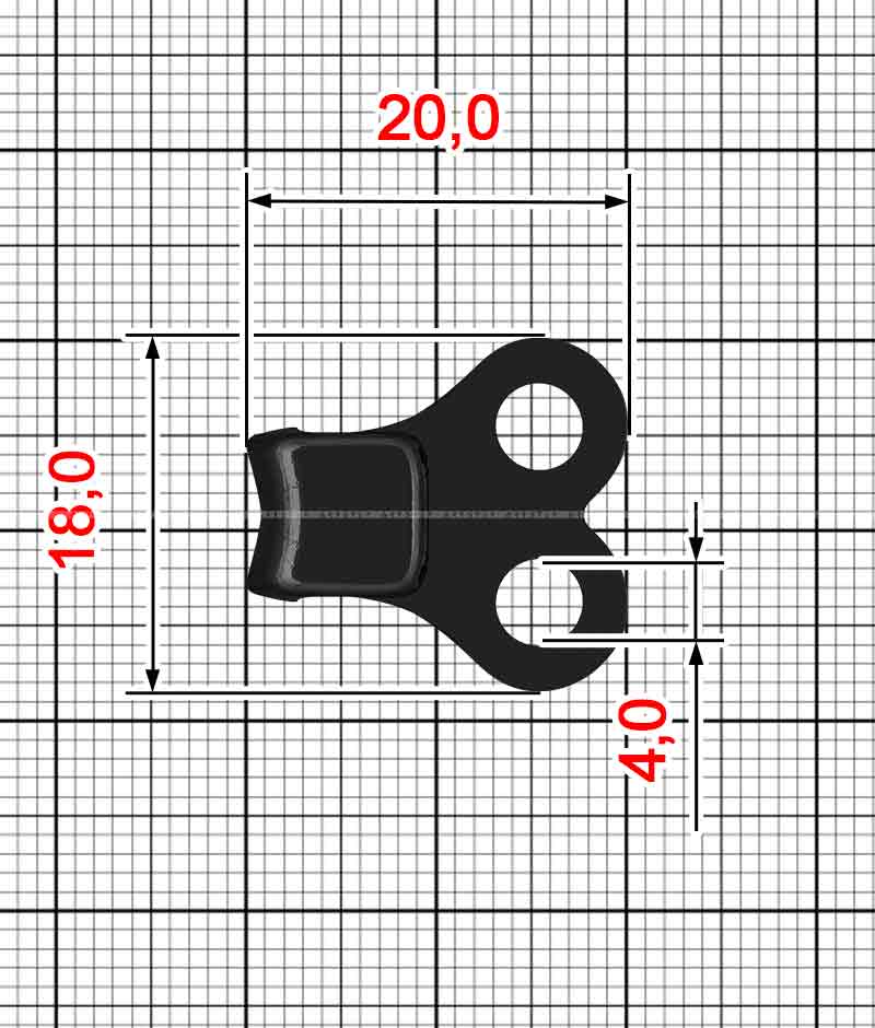 Döküm kancalar A.GM-0075