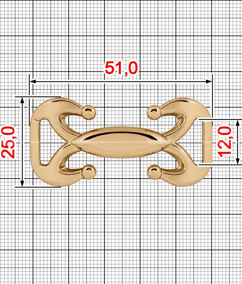 Dekoratif toka A.FM-2308
