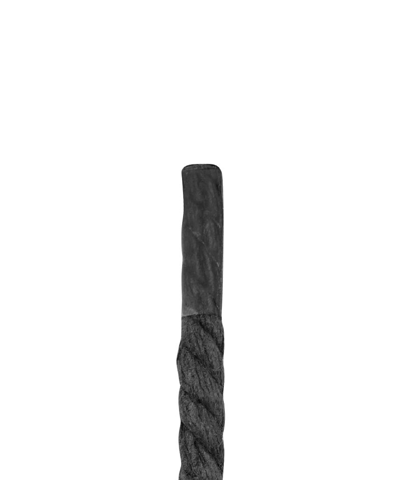 Rope shoelace waxed 4 mm