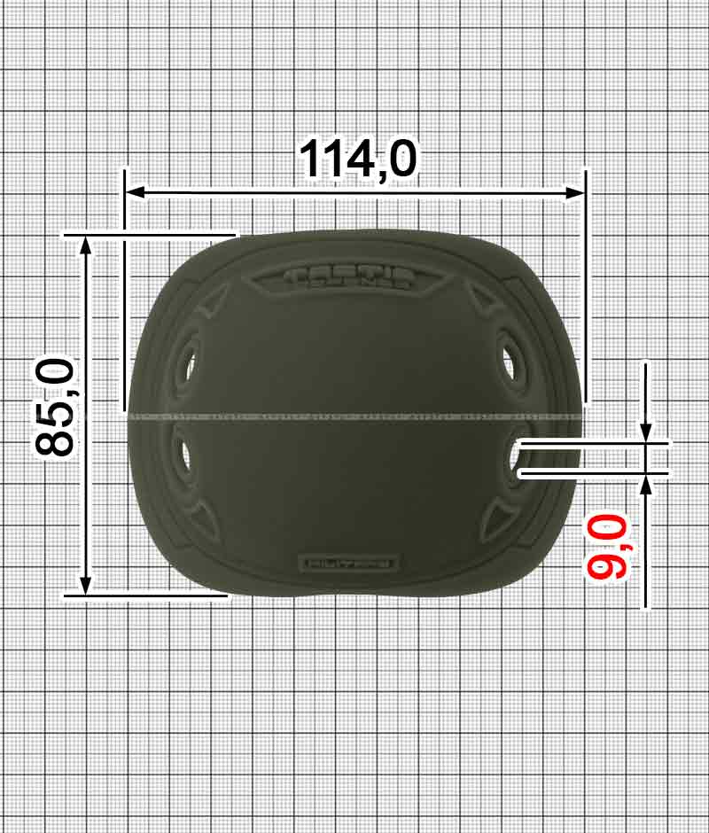 Elbow pads Tactic Defense A.FP-KIBBORG-2