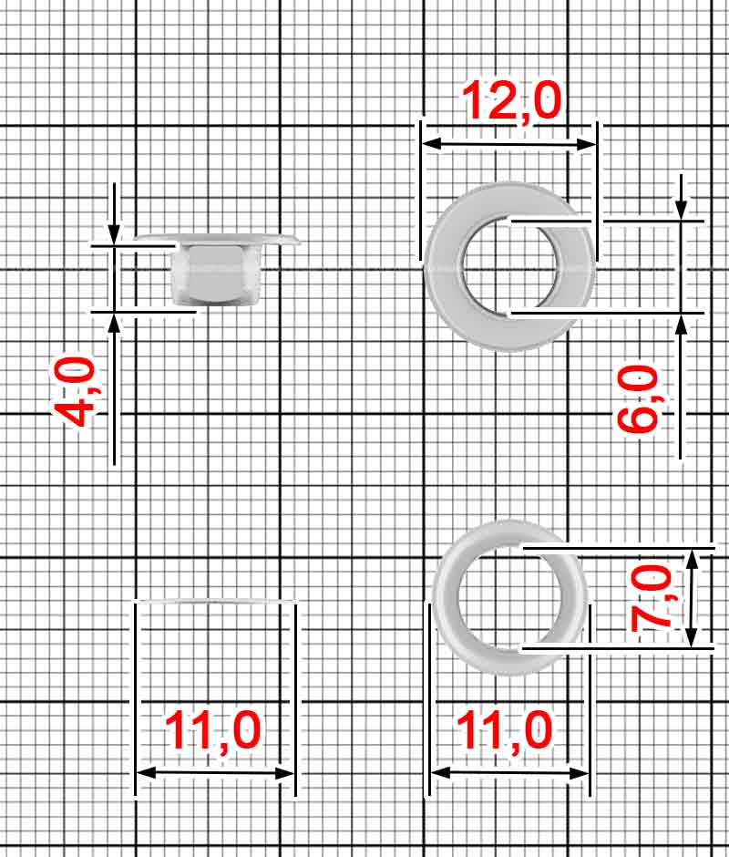 Big eyelet set K.OB-81
