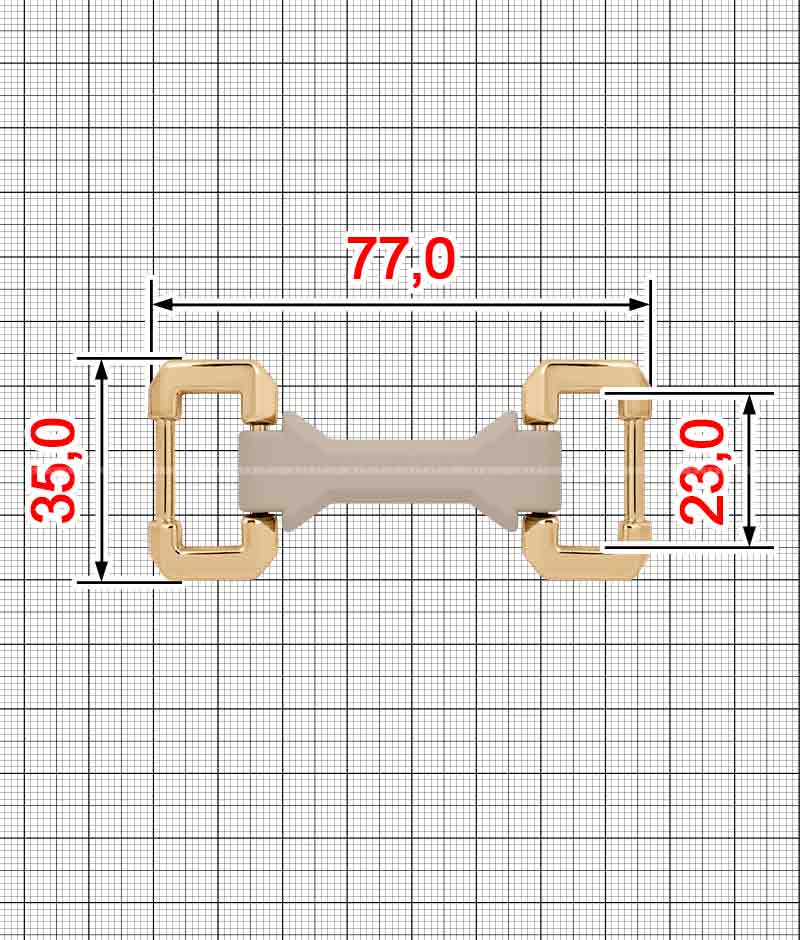 Dekoratif toka A.FM-2341+A.FM-2176/1