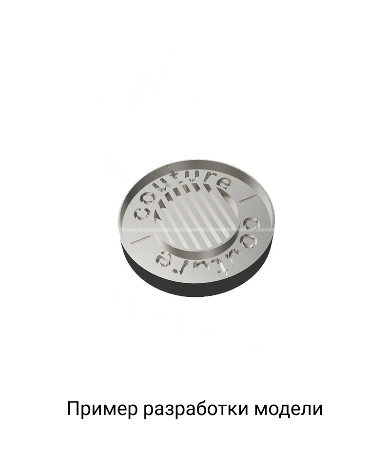 Кнопка с логотипом Модель 1