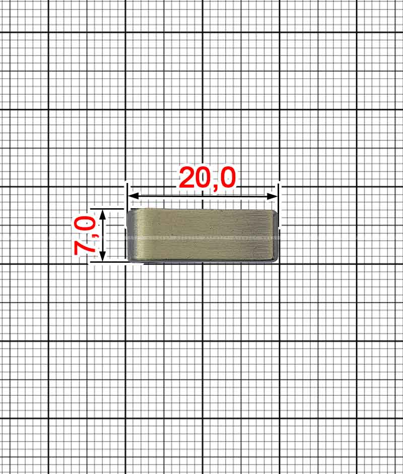 Петля обувная A.GM-0010
