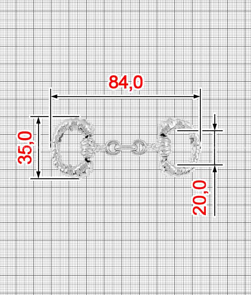 Frame buckle A.FM-2241