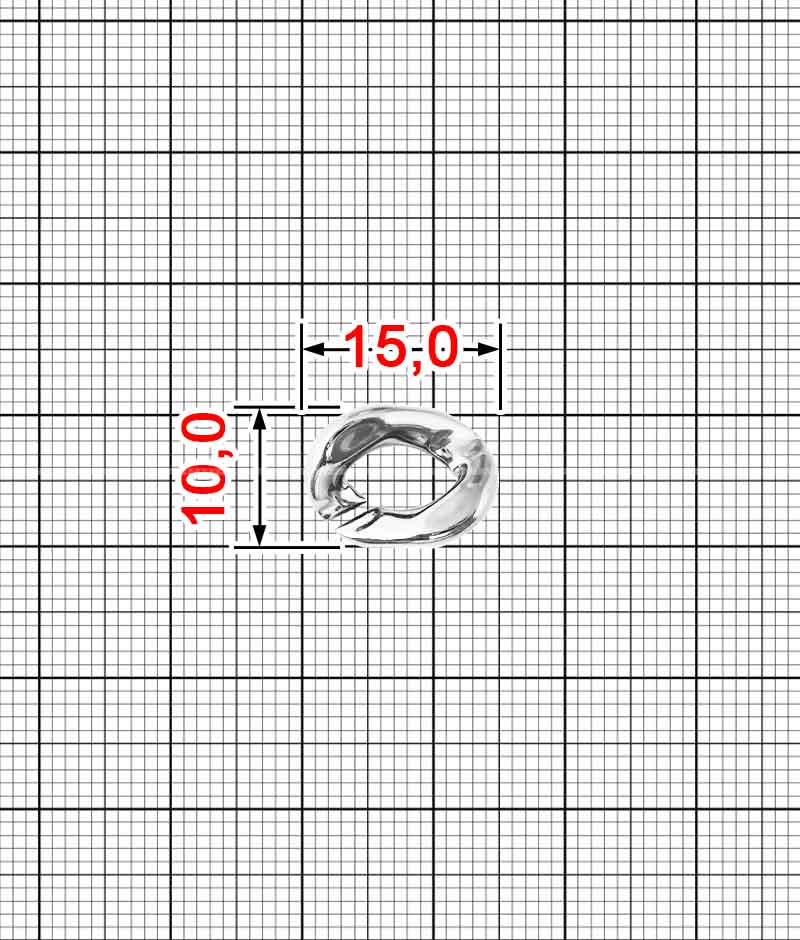 Декоративная пластиковая цепочка A.FP-2700