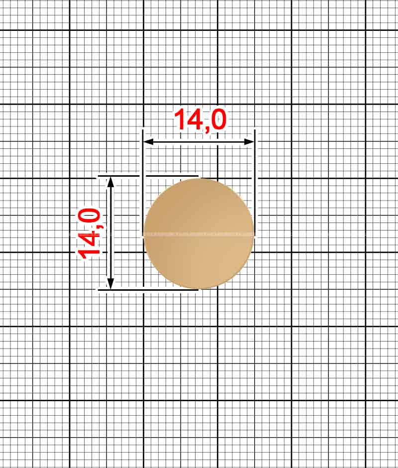 Фиксатор шнурка K.FM-818-14*d4,5 (R14)