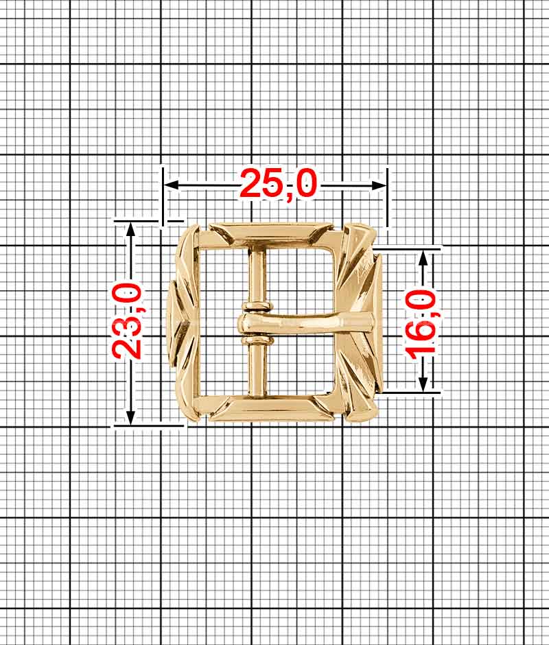 Baret Toka A.FM-0068 (Red Gold 16) фото-3
