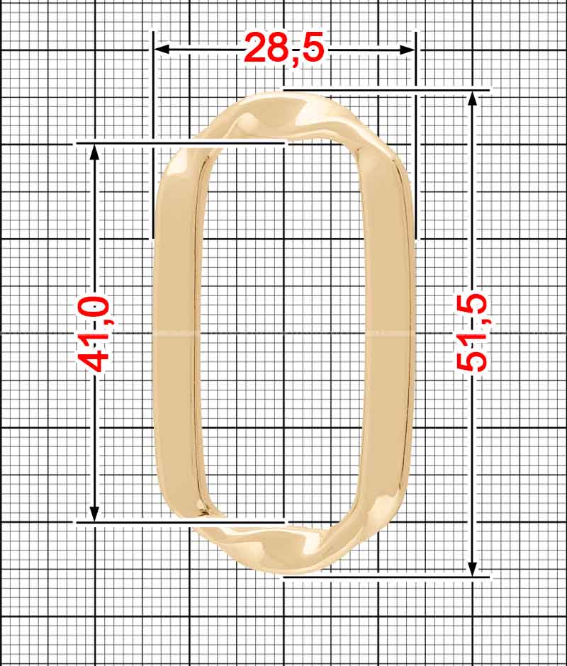 Frame buckle K.FM-2174-30