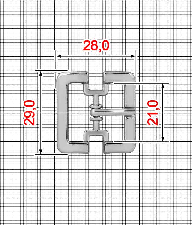 Tounge buckle A.FM-0179