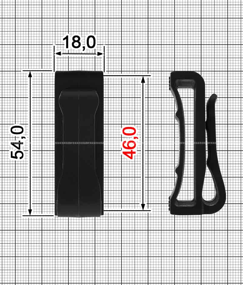 Tactical belt hook АRТ A.FP-2222