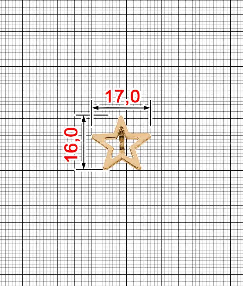 Bağcıktan geçirilen aksesuarlar Yıldız K.FM-3774