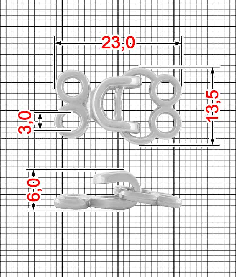 Крючок одежный K.GM-0063 комплект