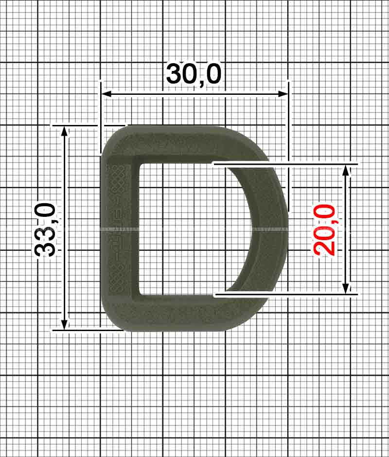 Перетяжка полукольцо A.FP-2213