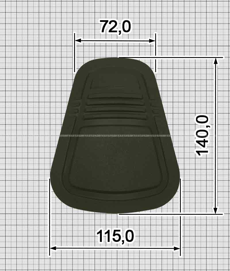 Knee pad A.FP-333-AC TPE