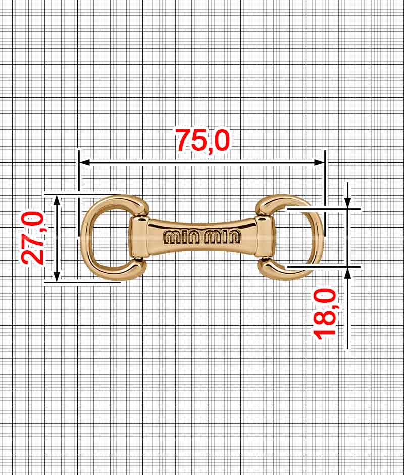 Dekoratif toka A.FM-2346