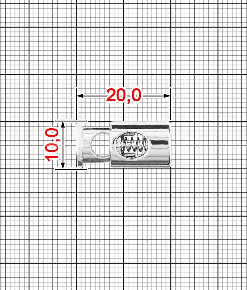 Lace fasteners K.FM-828