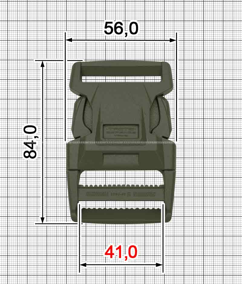 Tactical Buckle АRТ 40 mm A.FP-2230