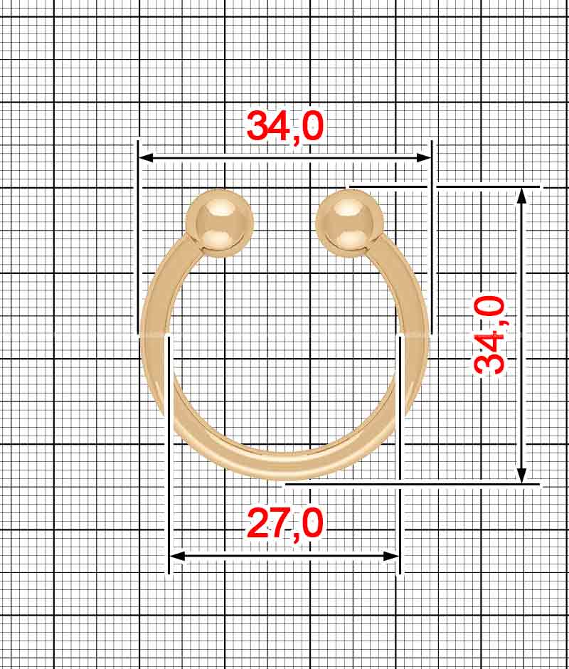 Frame buckle K.FM-2256-27