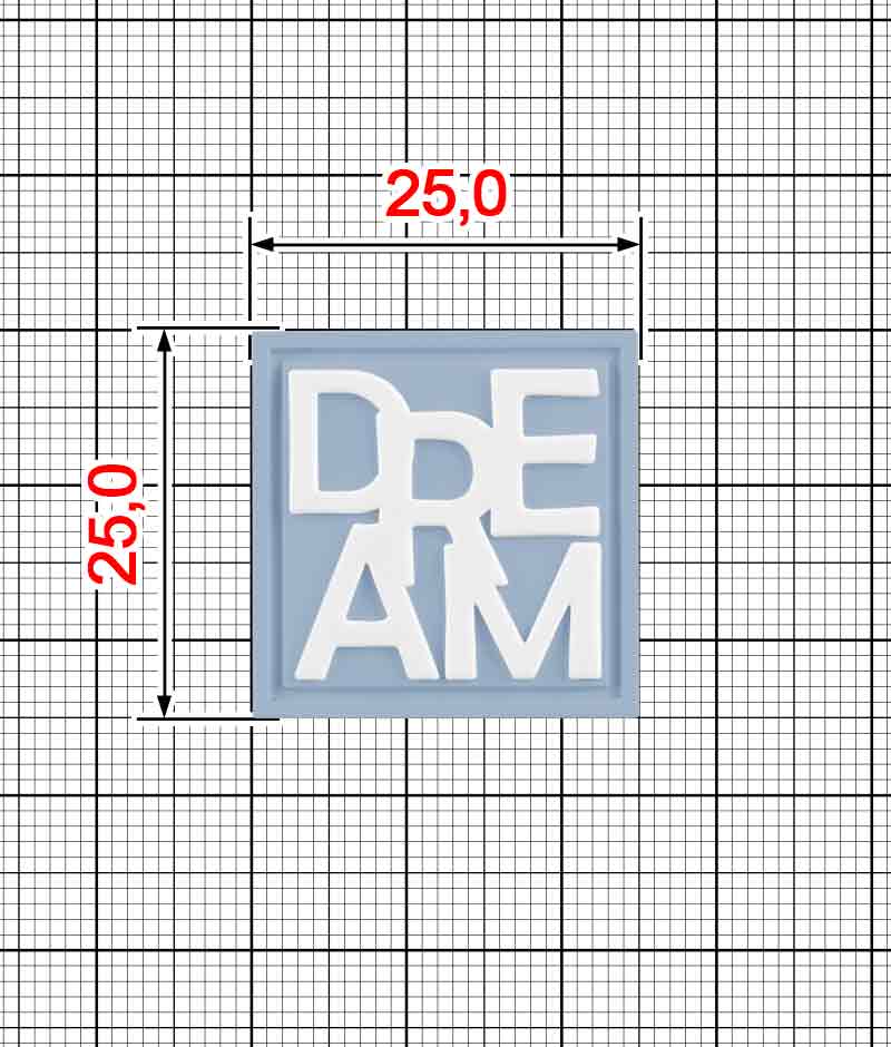 Декор из пластизоля (ПВХ) A.FV-1560-Dream
