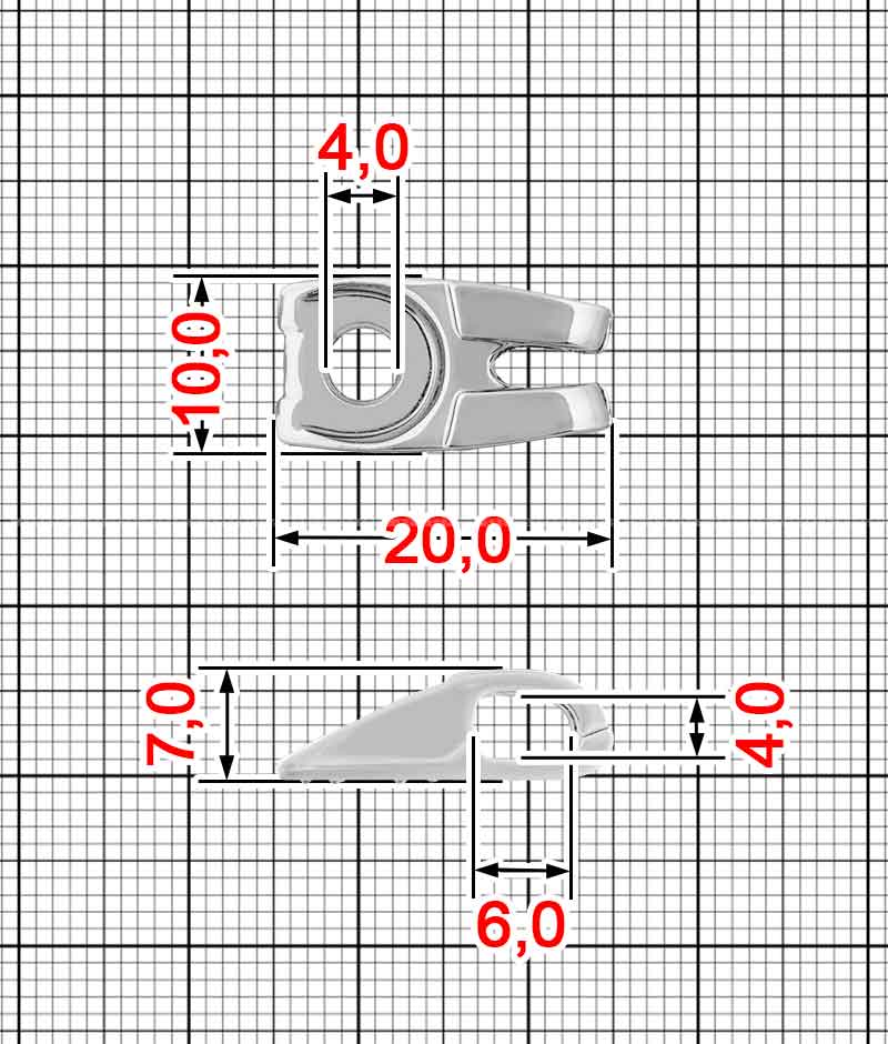 Shoe loop A.GM-0053