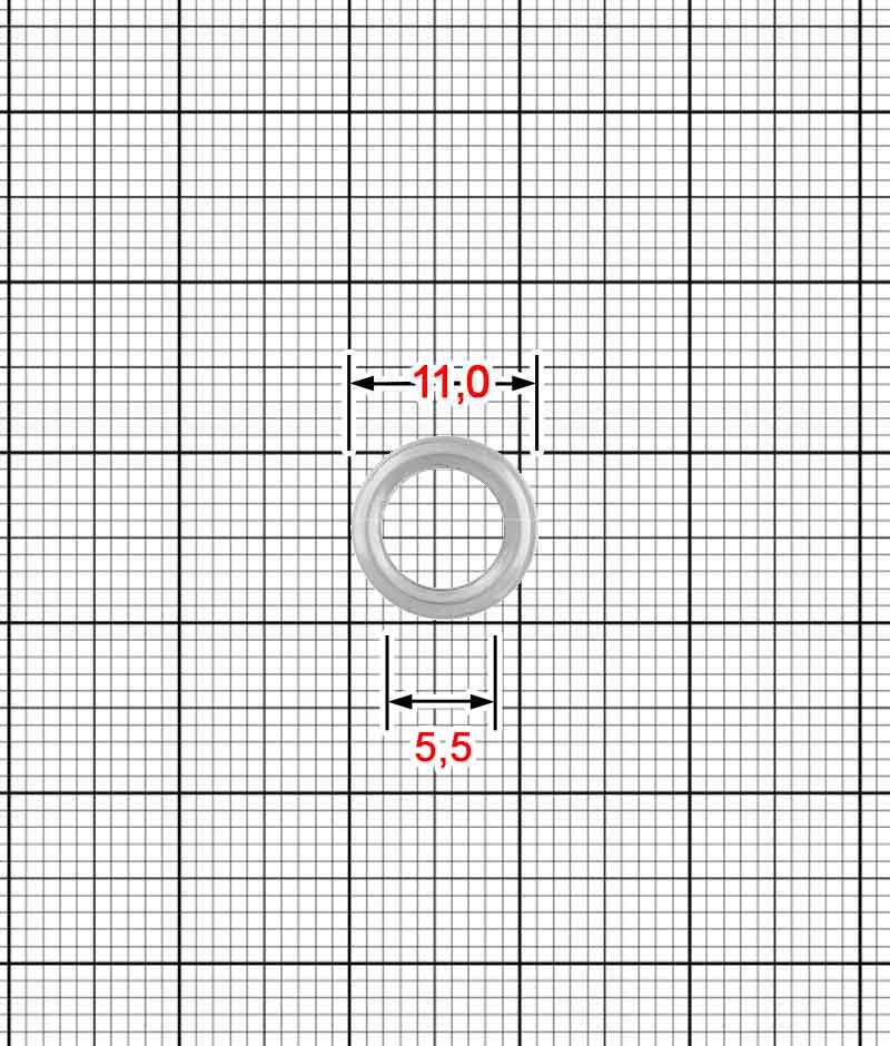 Ответное кольцо K.BZ-0152/34 (Серебро Мат 5) фото-2
