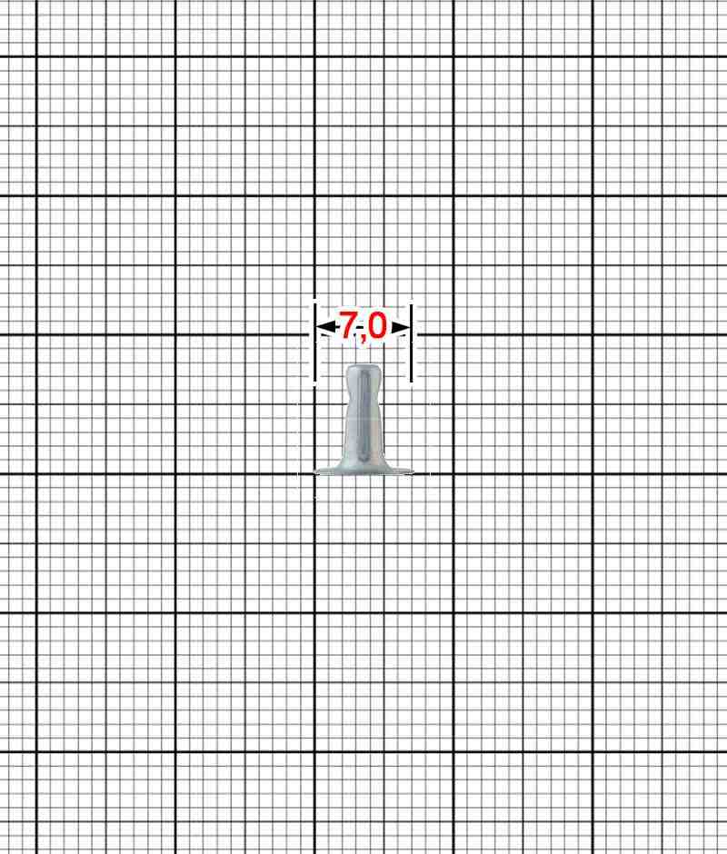 Sabitleme perçinler T.RM-033 OO