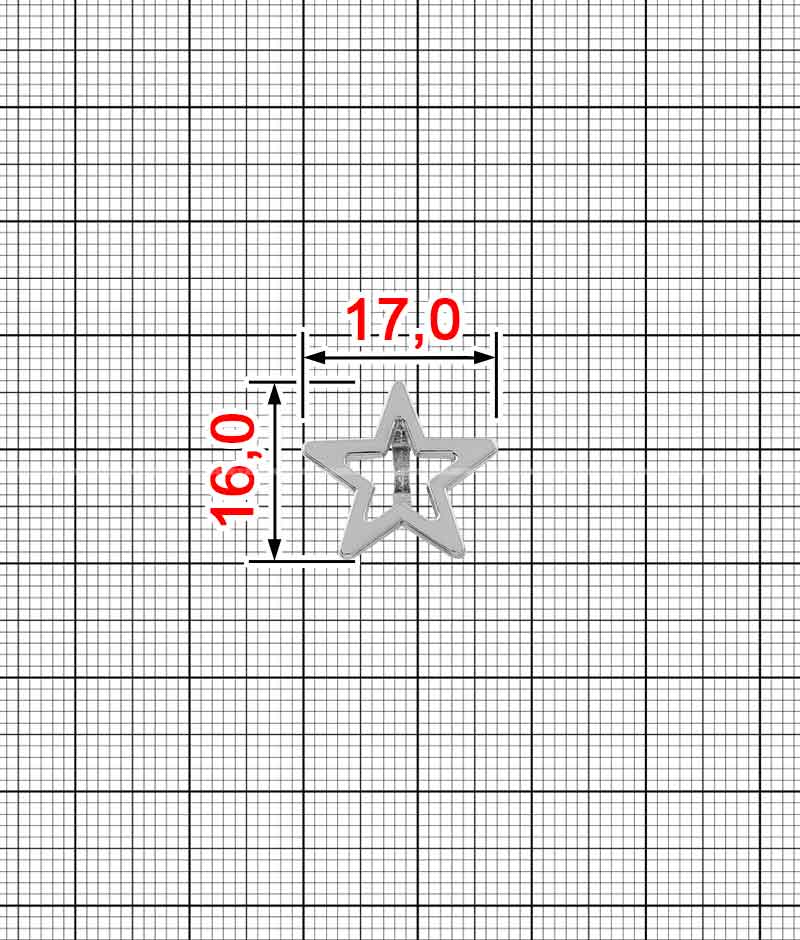 Shoelace accessories Star K.FM-3774