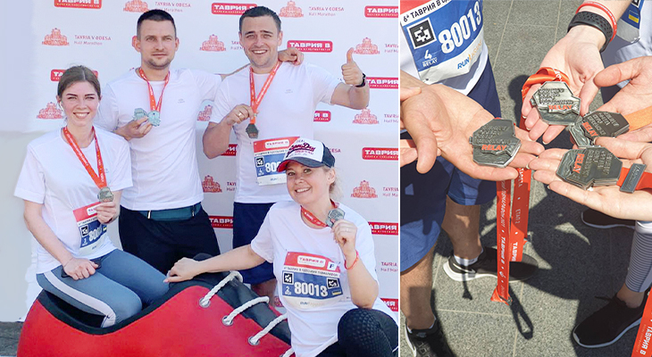 ARTSTEP в марафоне Ukrainian Majors Running League 2021