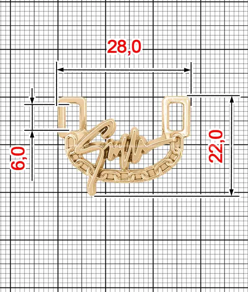 Bağciktan geçirilen tokalar K.FM-3434