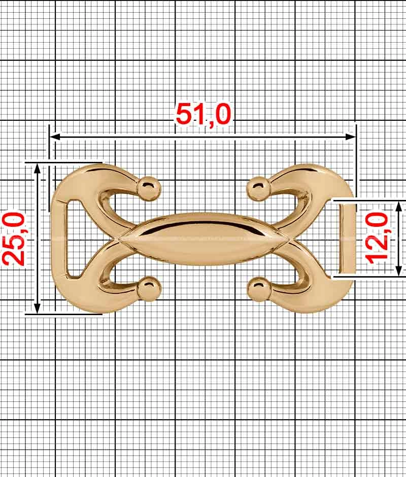 Dekoratif toka A.FM-2308