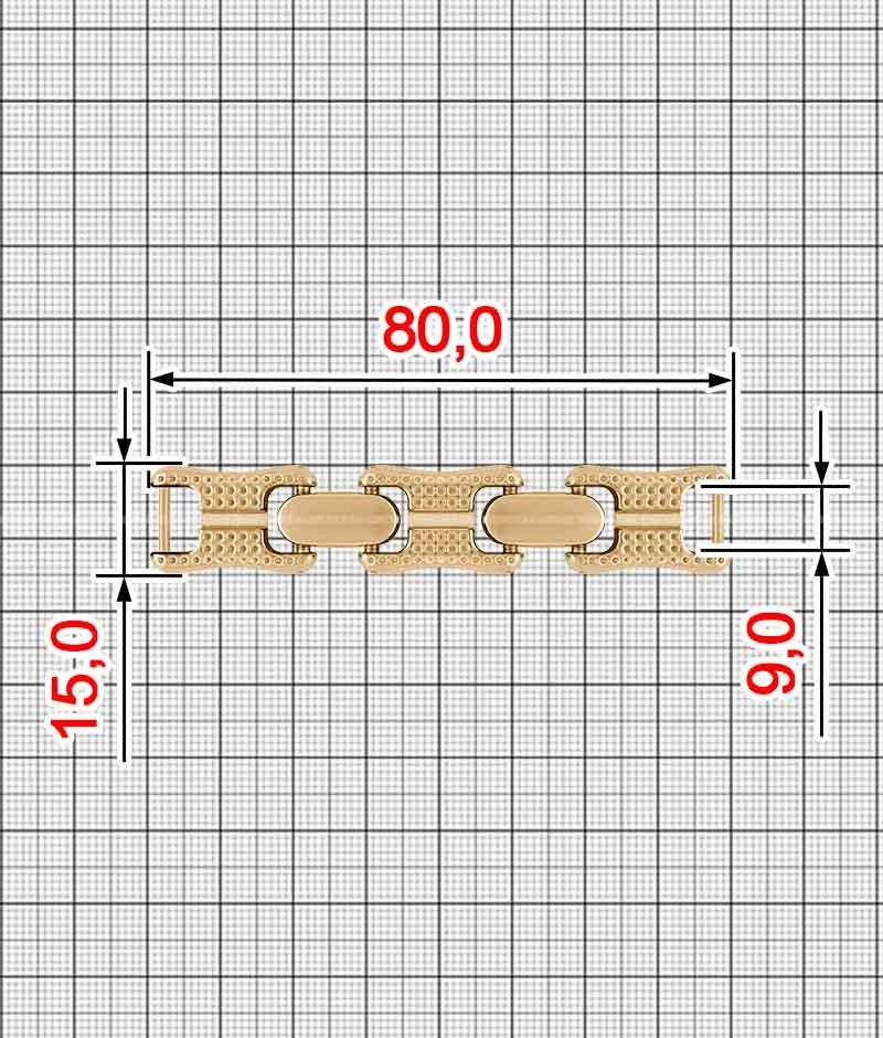 Dekoratif toka A.FM-2238/3+A.FM-3401/2
