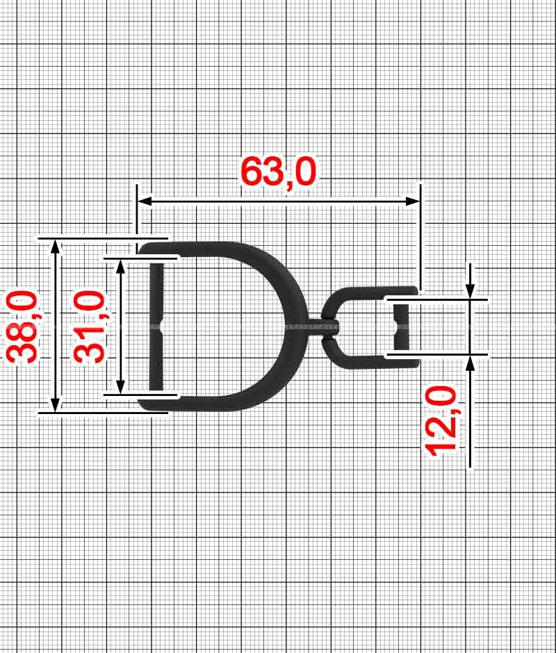 Dekoratif toka A.FM-2353