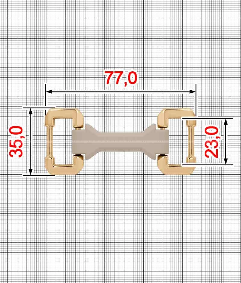 Dekoratif toka A.FM-2341+A.FM-2176/1