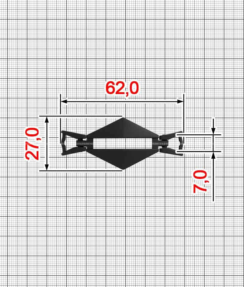 Dekoratif toka A.FM-2321