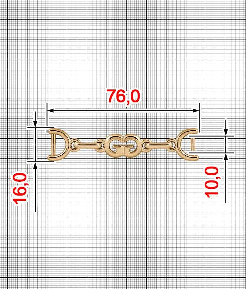 Dekoratif toka A.FM-2297