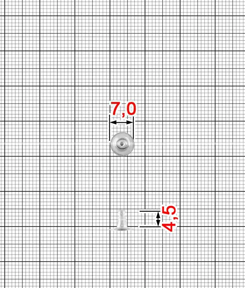 Sabitleme perçinler K.RB-46 OO