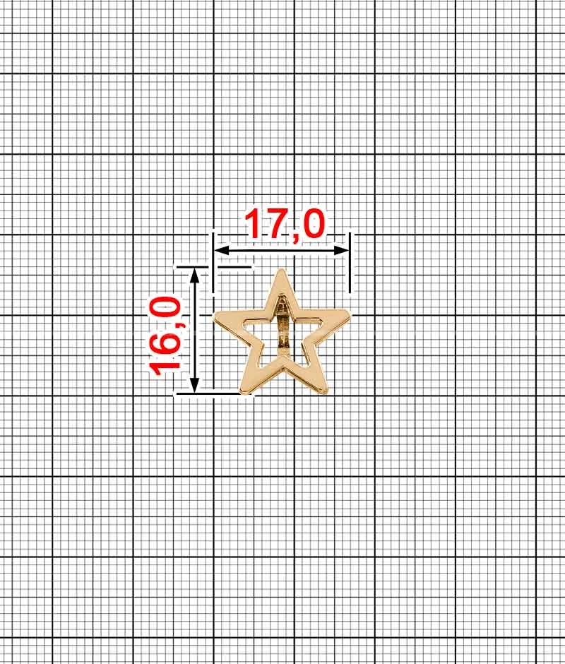 Bağcıktan geçirilen aksesuarlar Yıldız K.FM-3774