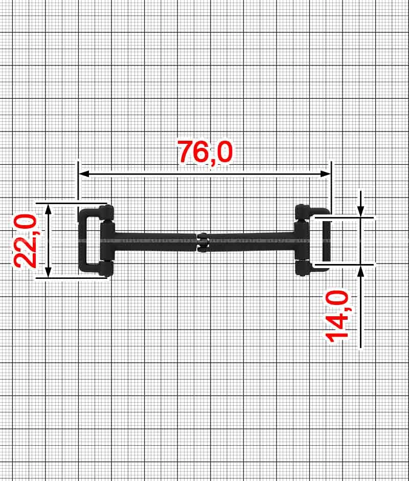 Dekoratif toka A.FM-2332