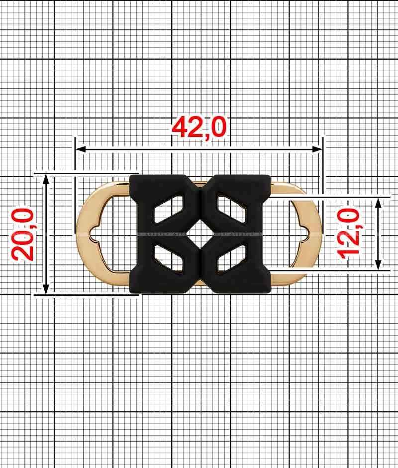 Dekoratif toka A.FM-2317 N+V